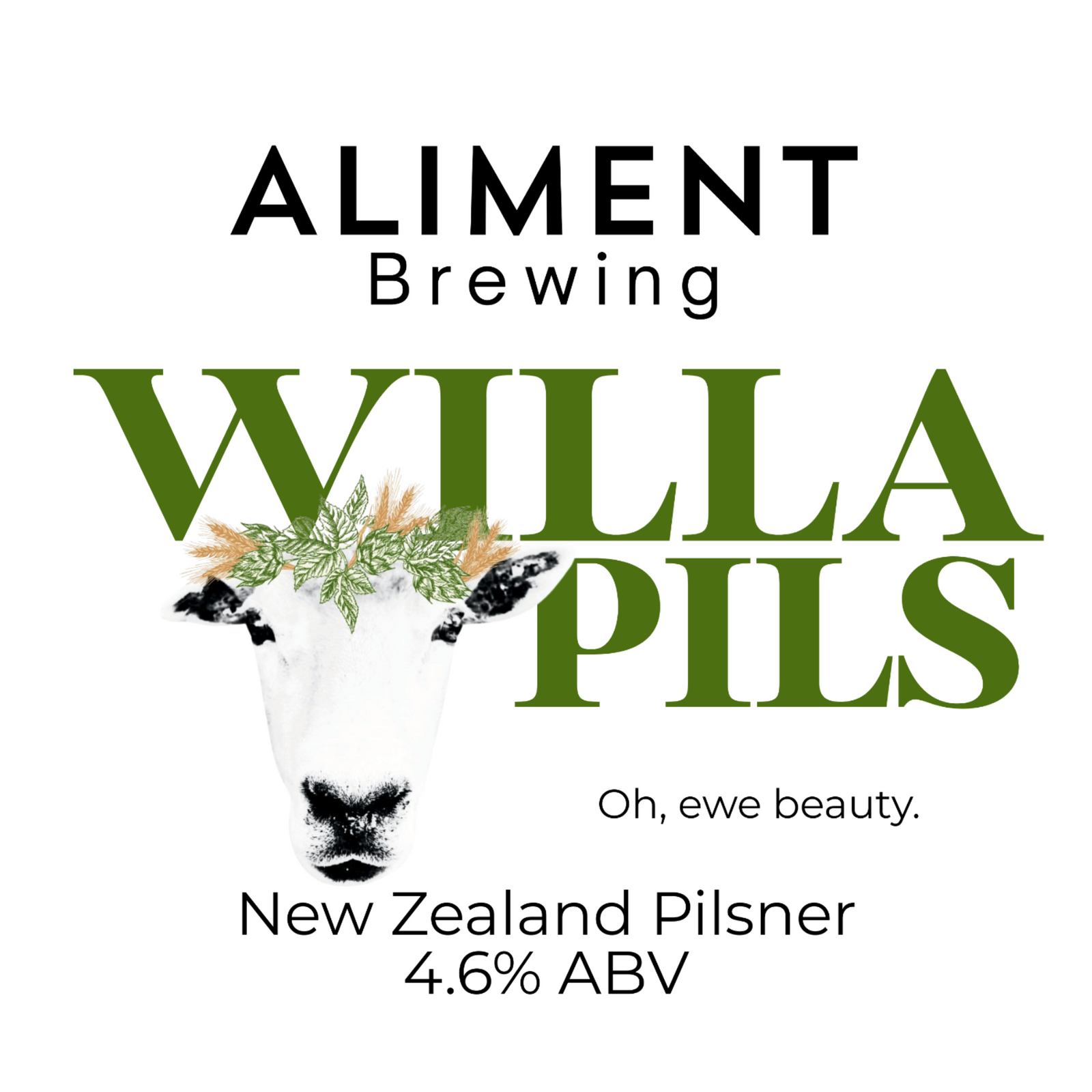 Willa Pils 4.6% ABV Keg