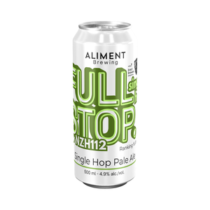 Full Stop Single Hop Unfiltered Pale Ale 5% ABV