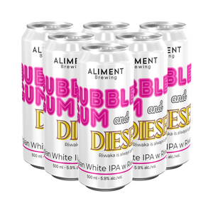 Bubblegum & Diesel Belgian White IPA 5.9% ABV
