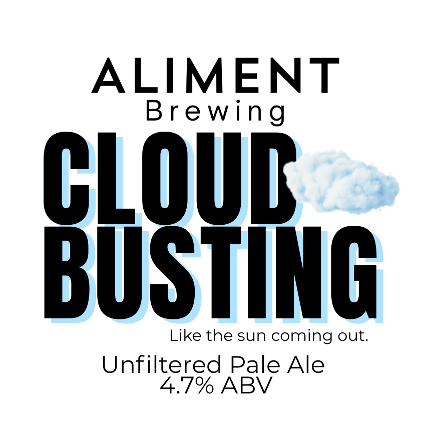 Cloudbusting Unfilered Pale Ale 4.7% ABV Keg
