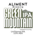 Green Mountain IPA 5.9% ABV Keg